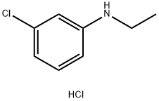 3-CHLORO-N-ETHYLBENZENAMINE HYDROCHLORIDE Structure