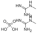 1-METHYLGUANIDINE SULFATE Structure