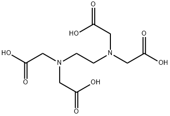 Ethylenediaminetetraacetic acid Structure