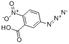 2-NITRO-5-AZIDOBENZOIC ACID Structure