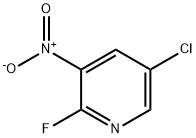 5-CHLORO-2-FLUORO-3-NITROPYRIDINE Structure