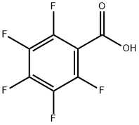 Pentafluorobenzoic acid Structure
