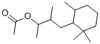 ISO-METHYL TETRAHYDROIONYL ACETATE Structure