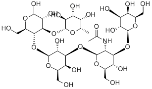 LACTO-N-FUCOPENTAOSE V Structure