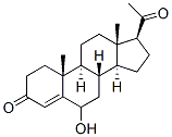 6-hydroxyprogesterone Structure