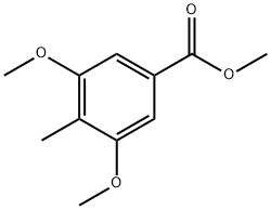 METHYL 3,5-DIMETHOXY-4-METHYLBENZOATE Structure