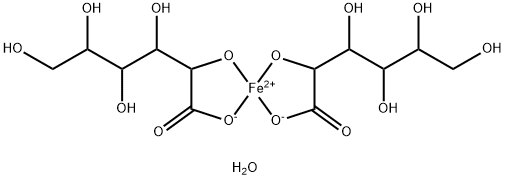 Ferrous gluconate Structure