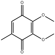 2,3-Dimethoxy-5-methyl-p-benzoquinone Structure