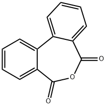 Diphenic anhydride Structure
