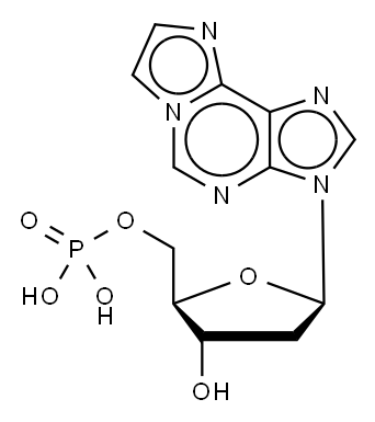 Etheno-2'-deoxy-β-D-adenosine 5'-Monophosphate Structure
