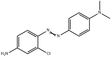 4-[(4-Amino-2-chlorophenyl)azo]-N,N-dimethylaniline Structure