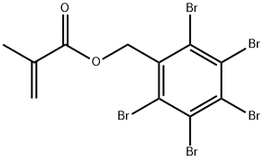 PENTABROMOBENZYL METHACRYLATE  95 Structure