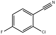 2-Chloro-4-fluorobenzonitrile Structure