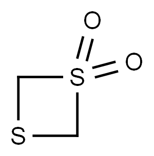 1,3-Dithietan-1,1-dioxide Structure