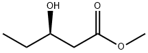(-)-Methyl (R)-3-hydroxypentanoate Structure