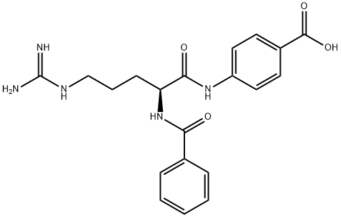 BZ-ARG-4-ABZ-OH HYDROCHLORIDE SALT Structure