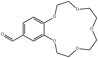 4'-FORMYLBENZO-15-CROWN 5-ETHER Structure