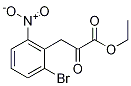 Ethyl 3-(2-BroMo-6-nitrophenyl)-2-oxopropanoate Structure