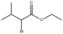 Ethyl 2-bromo-3-methylbutyrate Structure