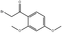 2-Bromo-2′,4′-dimethoxyacetophenone Structure