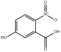 5-Hydroxy-2-nitrobenzoic acid Structure