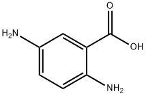 2,5-diaminobenzoic acid Structure
