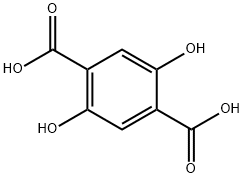2,5-Dihydroxyterephthalic acid Structure