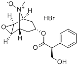 SCOPOLAMINE N-OXIDE HYDROBROMIDE Structure