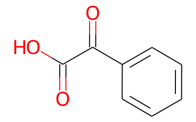 Benzoylformic acid Structure