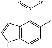 5-Methyl-4-nitroindole Structure