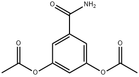 3,5-DIACETOXYBENZAMIDE Structure