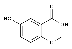 3-HYDROXY-6-METHOXYBENZOIC ACID Structure