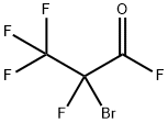 2-BROMO-2,3,3,3-TETRAFLUOROPROPIONYL FLUORIDE Structure