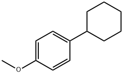 1-CYCLOHEXYL-4-METHOXY-BENZENE Structure