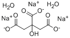 Trisodium citrate dihydrate Structure