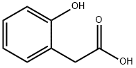 2-Hydroxyphenylacetic acid Structure