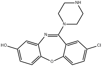8-HYDROXY AMOXAPINE Structure
