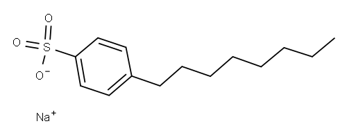 SODIUM 4-N-OCTYLBENZENESULFONATE Structure