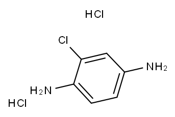 2-CHLORO-P-PHENYLENEDIAMINE DIHYDROCHLORIDE Structure