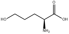 2-amino-5-hydroxy-pentanoic acid Structure
