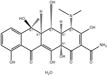 Oxytetracycline dihydrate Structure