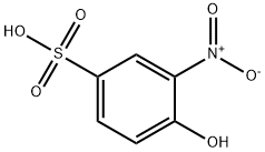 4-hydroxy-3-nitrobenzenesulphonic acid Structure