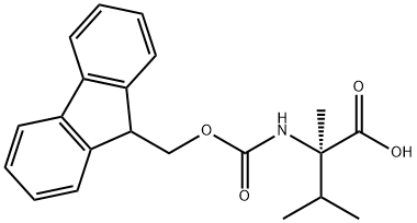 (R)-N-FMOC-alpha-Methylvaline, 98% ee, 98% Structure