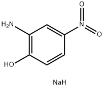 2-AMINO-4-NITROPHENOL SODIUM SALT Structure