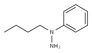 1-N-BUTYL-1-PHENYLHYDRAZINE Structure