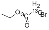 Ethyl BroMoacetate-1,2-13C2 Structure