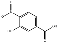 3-Hydroxy-4-nitrobenzoic acid Structure