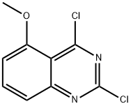 8-METHOXY-2,4-DICHLOROQUINAZOLINE Structure