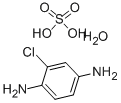 2-Chlorobenzene-1,4-diammonium sulphate Structure