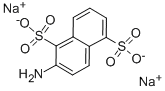 2-NAPHTHYLAMINE-1,5-DISULFONIC ACID DISODIUM SALT Structure